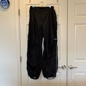 Harley Davidson Motorcycles Black Reflective Rain Gear Pants Adult Medium